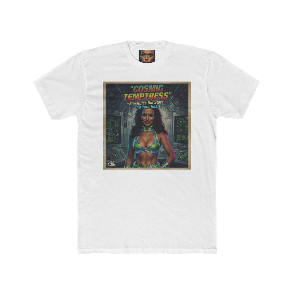 Copy of Cosmic Temptress Vintage Sci‑Fi Tee — Retro Space Pinup Graphic T-Shirt
