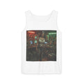 Cyberpunk Arcade Tank Top — Retro Neon Gamer Graphic