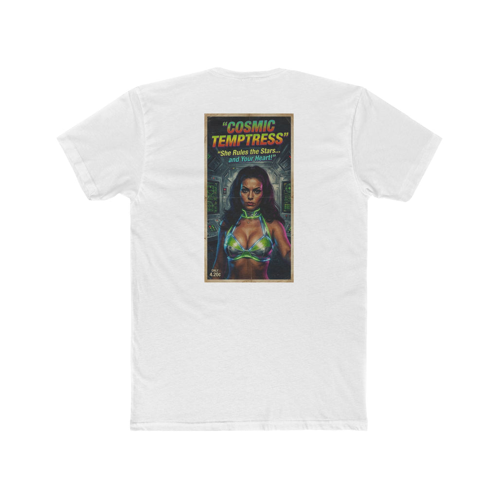 Copy of Cosmic Temptress Vintage Sci‑Fi Tee — Retro Space Pinup Graphic T-Shirt